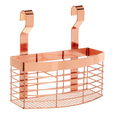 Rose Gold Hanging Storage Basket | Sorello