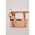 Rose Gold Hanging Storage Basket | Sorello