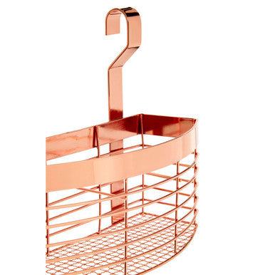 Rose Gold Hanging Storage Basket | Sorello