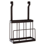 Matt Black Hanging Storage Rack | Sorello