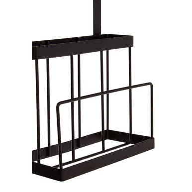Matt Black Hanging Storage Rack | Sorello