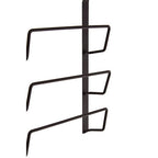 Matt Black Hanging Pan Lid Rack | Sorello