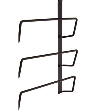 Matt Black Hanging Pan Lid Rack | Sorello