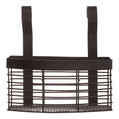 Matte Black Hanging Storage Basket | Sorello