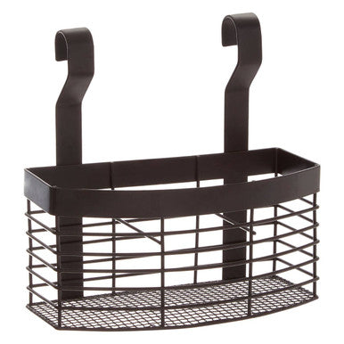 Matte Black Hanging Storage Basket | Sorello