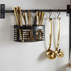 Matte Black Hanging Storage Basket | Sorello