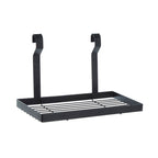 Matt Black Hanging Shelf Storage Rack | Sorello