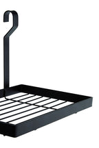 Matt Black Hanging Shelf Storage Rack | Sorello