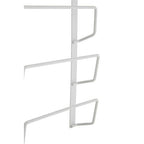 White Iron Hanging Pan Lid Rack | Sorello