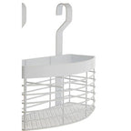 White Iron Hanging Storage Basket | Sorello