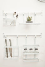 White Hanging Shelf Storage Rack | Sorello