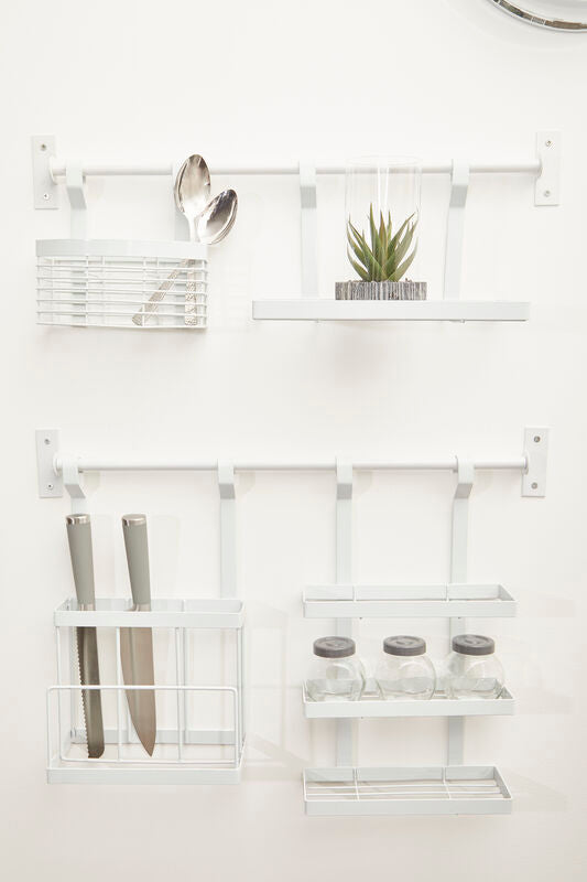 White Hanging Shelf Storage Rack | Sorello