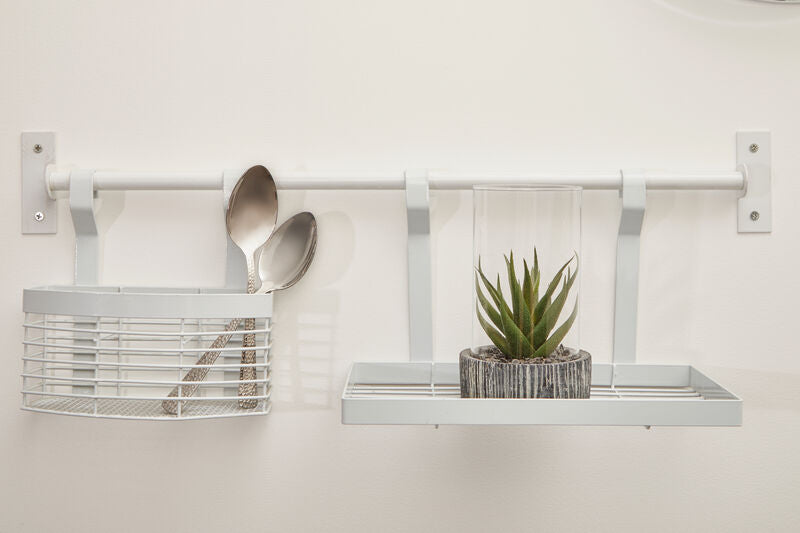 White Hanging Shelf Storage Rack | Sorello