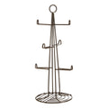 Black Nickel Finish 6 Cup Mug Tree | Vertex