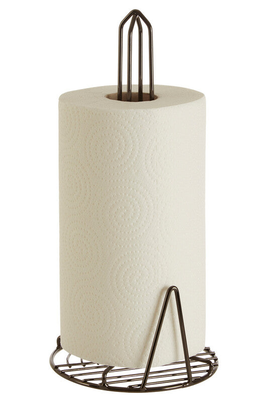 Kitchen Roll Holder with Black Nickel Finish | Vertex