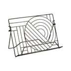 Black Nickel Finish Cook Book Stand | Vertex