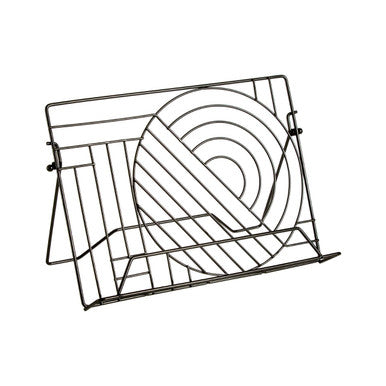 Black Nickel Finish Cook Book Stand | Vertex