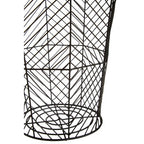 Vertex Black Powder Coat Storage Basket