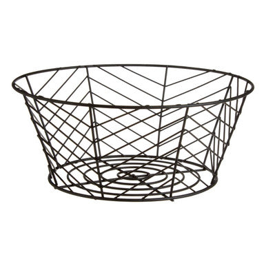 Black Powder Coated Fruit Basket | Vertex