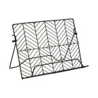 Black Powder Coated Cook Book Stand | Vertex