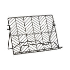 Black Powder Coated Cook Book Stand | Vertex