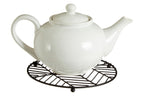 Black Powder Coat Round Trivet | Vertex
