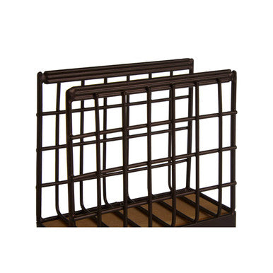 Bronze Powder Coated Napkin Holder | Vertex