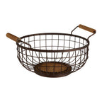 Bronze Powder Coated Fruit Basket | Vertex
