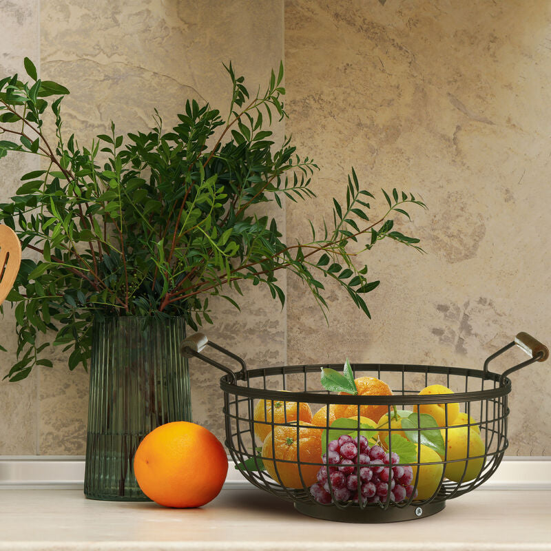 Bronze Powder Coated Fruit Basket | Vertex