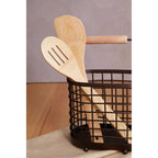 Oval Bronze Coated Utensil or Cutlery Holder | Vertex