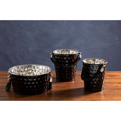 Miressa Small Black Party Bucket
