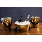Small Gold Finish Party Bucket | Miressa