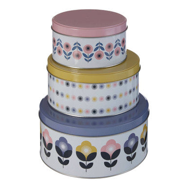 Set of Three Storage Tins | Paice