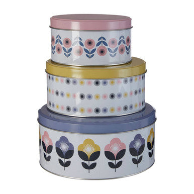 Set of Three Storage Tins | Paice