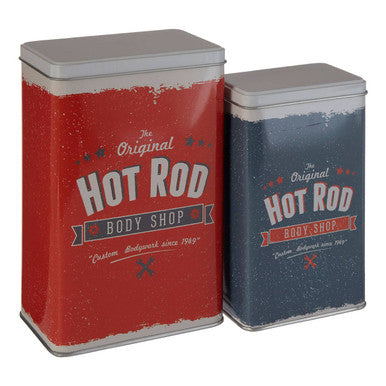 Set of 2 Hot Rod Storage Canisters | Paice