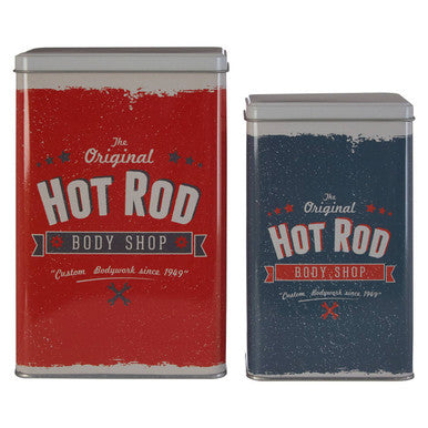 Set of 2 Hot Rod Storage Canisters | Paice