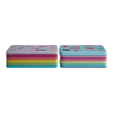Set of 2 Fun Times Storage Tins | Paice