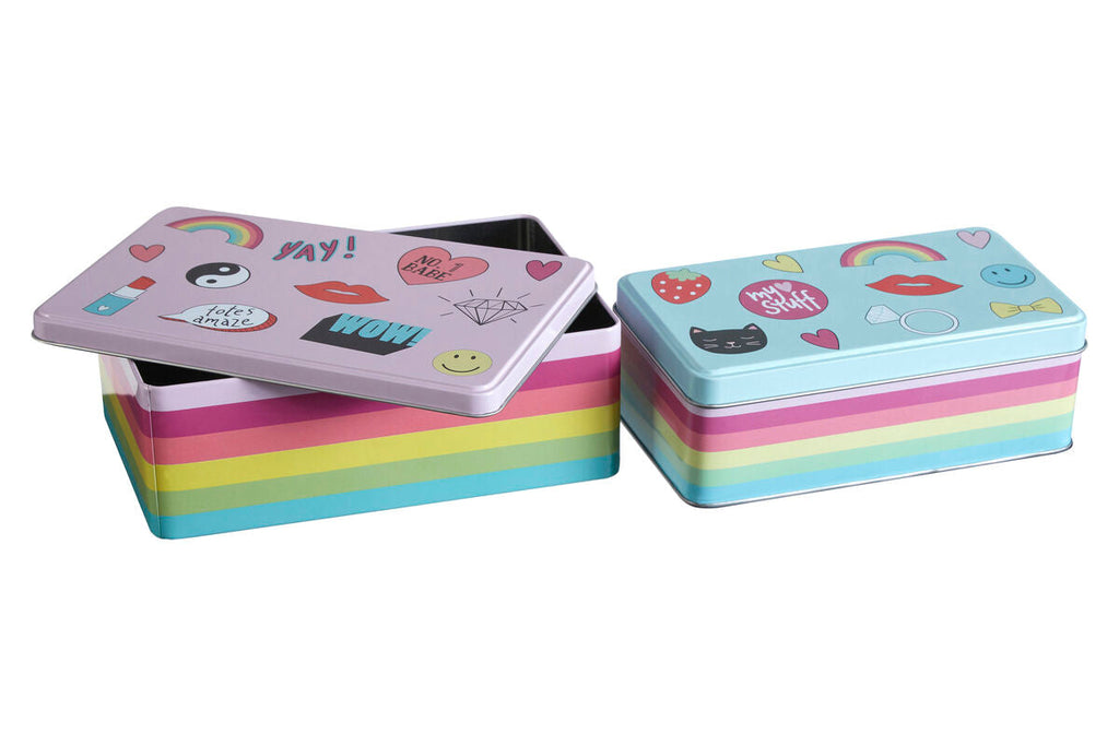 Set of 2 Fun Times Storage Tins | Paice