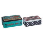 Set of 2 Storage Tins | Pirate