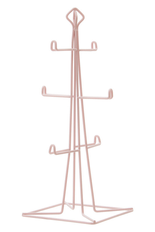 Pink Finish 6 Mug Tree | Vertex