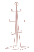Pink Finish 6 Mug Tree | Vertex