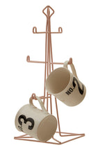 Pink Finish 6 Mug Tree | Vertex