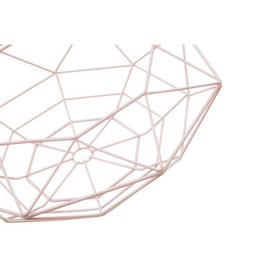 Pink Finish Fruit Basket | Vertex