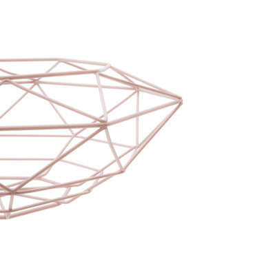Pink Finish Fruit Basket | Vertex