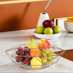 Pink Finish Fruit Basket | Vertex