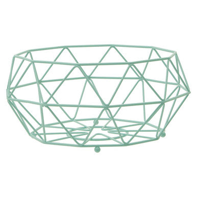 Green Fruit Basket with Ball Feet | Vertex
