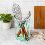 Green Finish Utensil Holder | Vertex