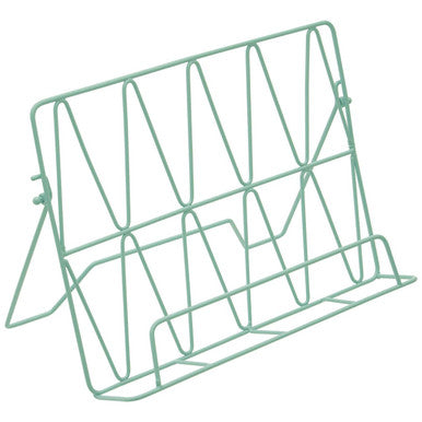 Pastel Green Finish Cookbook Stand | Vertex