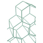 6 Bottles Green Finish Wine Rack | Vertex