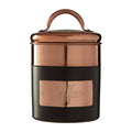 Charcoal and Copper Coffee Canister | Prescott